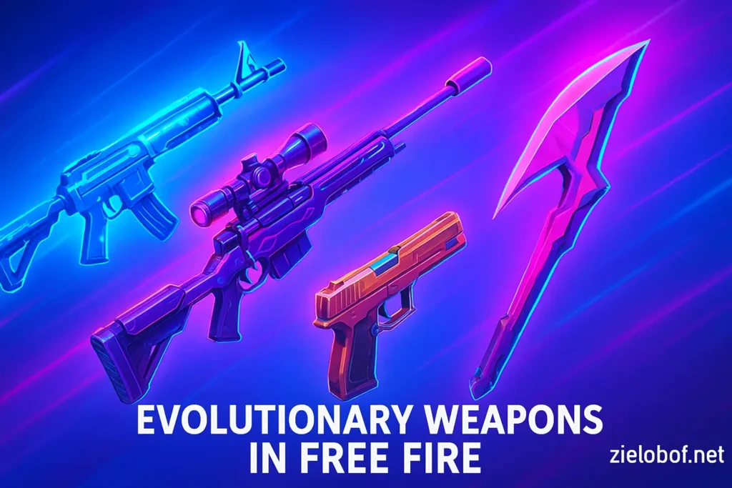 Evolutionary Weapons in Free Fire