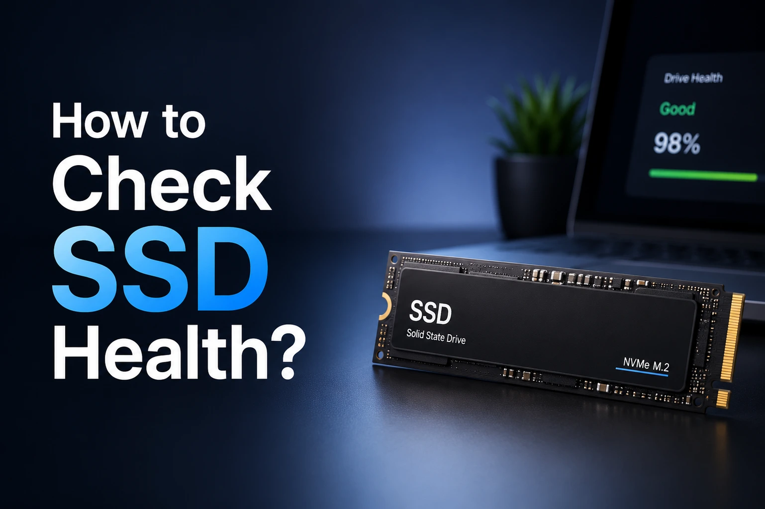 how to check ssd health